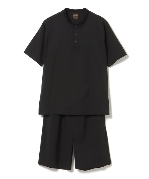 BEAMS HEART(ビームスハート)の「ドライタッチ セットアップ & トートバッグ(吸水速乾)(セットアップ・メンズ・ブラック/チャコールグレー・MEDIUM/LARGE/SMALL)」の6枚目の写真