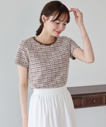 《新色追加》ツイードTシャツ