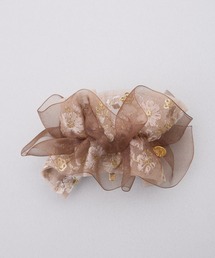 Zoule（ゾーラ）の「Zoule ゾーラ：embroidery cuff101　レース　シフォン　ヘアピン　ヘアーカフス（ヘアピン）」