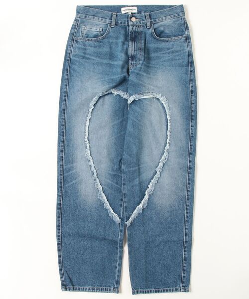 carne bollente navy ジャージパンツ 新品 carne bollente/カルネボレンテ/Love Pants Gone Wild（デニムパンツ