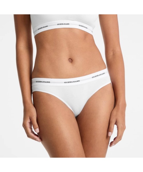 GUESS JEANS（ゲスジーンズ）の「【GUESS JEANS/ゲスジーンズ】 BRIEF/スポーティー/ショーツ/レディース【WEB限定】（ショーツ・レディース・ブラック/ホワイト・X-SMALL/S/M）」の2枚目の写真