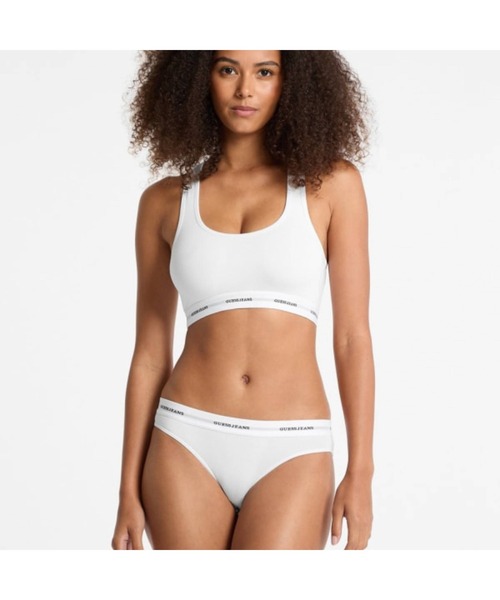 GUESS JEANS（ゲスジーンズ）の「【GUESS JEANS/ゲスジーンズ】 BRIEF/スポーティー/ショーツ/レディース【WEB限定】（ショーツ・レディース・ブラック/ホワイト・X-SMALL/S/M）」の3枚目の写真