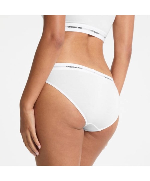 GUESS JEANS（ゲスジーンズ）の「【GUESS JEANS/ゲスジーンズ】 BRIEF/スポーティー/ショーツ/レディース【WEB限定】（ショーツ・レディース・ブラック/ホワイト・X-SMALL/S/M）」の6枚目の写真