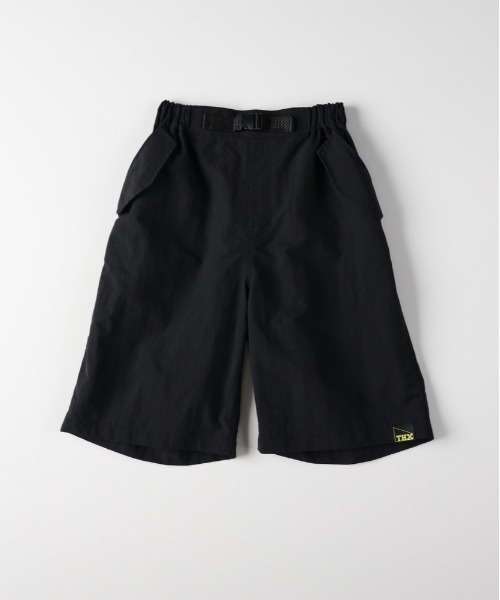 MPS(エムピーエス)の「MPS(エムピーエス)ワッシャーナイロンショートパンツ(その他パンツ・キッズ・パープル/ブラック・110/120/130/140/150/160)」の3枚目の写真