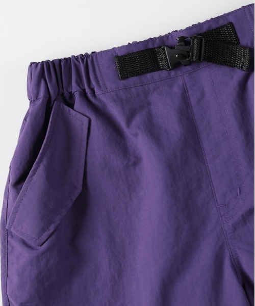 MPS(エムピーエス)の「MPS(エムピーエス)ワッシャーナイロンショートパンツ(その他パンツ・キッズ・パープル/ブラック・110/120/130/140/150/160)」の7枚目の写真