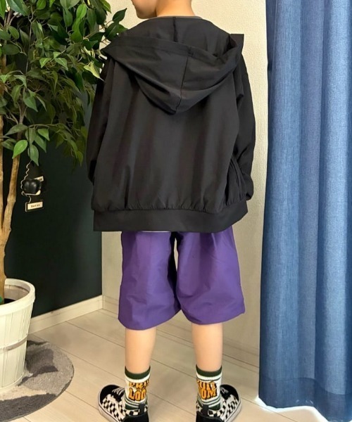 MPS(エムピーエス)の「MPS(エムピーエス)ワッシャーナイロンショートパンツ(その他パンツ・キッズ・パープル/ブラック・110/120/130/140/150/160)」の14枚目の写真