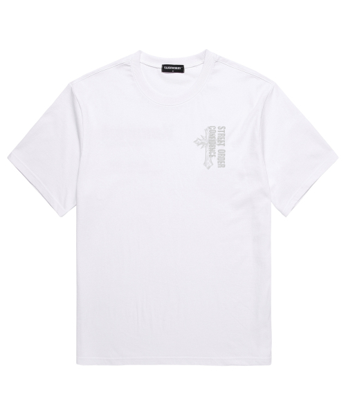 VANNWORKS(バンワークス)の「MINI CONFIDENCE 半袖Tシャツ (VS0134) ホワイト(Tシャツ/カットソー・メンズ・その他・SMALL/MEDIUM/LARGE/X-LARGE/XX-LARGE)」の1枚目の写真