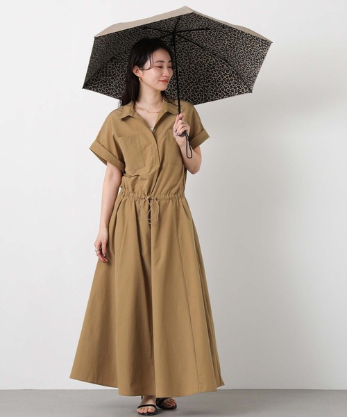 Traditional Weatherwear(トラディショナルウェザーウェア)の「晴雨兼用折り畳み傘LEO(折りたたみ傘・レディース・ベージュ・FREE)」の14枚目の写真