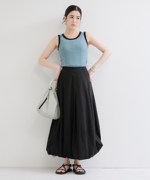 Edith A.Miller(エディスエーミラー)の「【Miller/ミラー】PANEL RIBBED TANKTOP(タンクトップ・レディース・ブラウン系その他2/オレンジ系その他/ブラック/ブルー系その他5/ホワイト・FREE)」の15枚目の写真