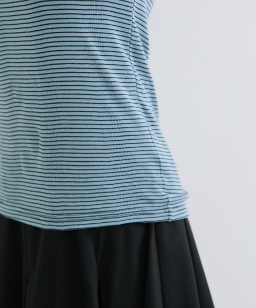 Edith A.Miller(エディスエーミラー)の「【Miller/ミラー】PANEL RIBBED TANKTOP(タンクトップ・レディース・ブラウン系その他2/オレンジ系その他/ブラック/ブルー系その他5/ホワイト・FREE)」の22枚目の写真