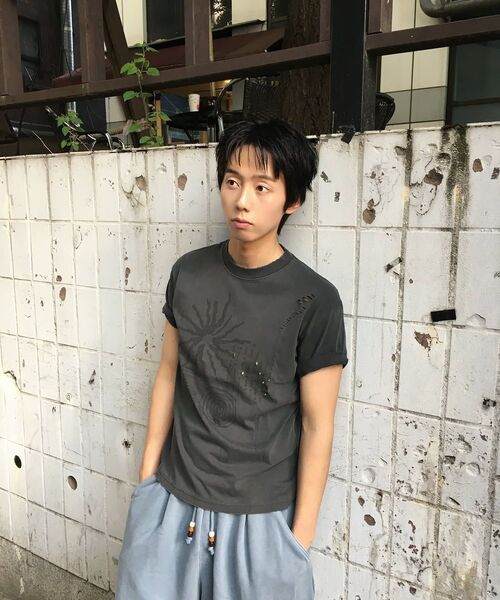 MAINBOOTH(メインブース)の「Signal T-shirt(CHARCOAL)(Tシャツ/カットソー・レディース・その他・1/2/3)」の8枚目の写真