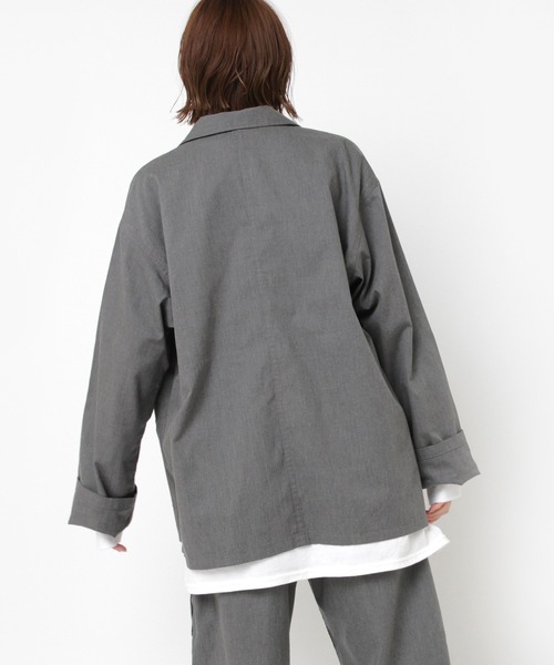 RNA(アールエヌエー)の「J2167 PINKMOTEL 桃虎ジャケット(デニムジャケット・レディース・ワンウォッシュ/グレー・MEDIUM)」の5枚目の写真