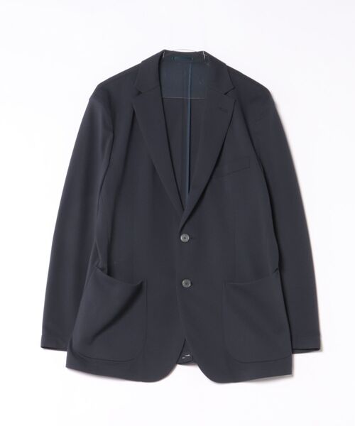 m.f.editorial（エムエフエディトリアル）の「【ストレッチ 吸水速乾 防シワ ウォッシャブル】m.f.エディトリアル メンズ 2ボタン ジャケット（テーラードジャケット・メンズ・ネイビー・MEDIUM/LARGE/X-LARGE）」の13枚目の写真
