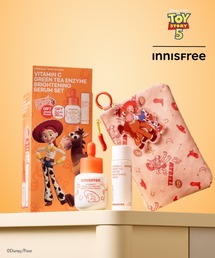 INNISFREE（イニスフリー）の「トイ・ストーリー ビタC グリーンティーエンザイム ブライト セラム セット（美容液/オイル/クリーム）」
