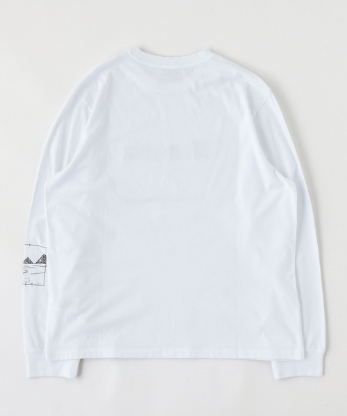 JOURNAL STANDARD(ジャーナルスタンダード)の「POINTER BRAND Pyramid TS LS(Tシャツ/カットソー・メンズ・ホワイト・MEDIUM/LARGE)」の2枚目の写真