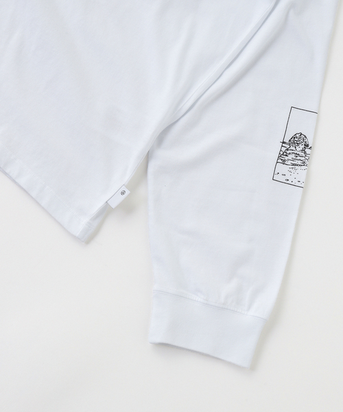 JOURNAL STANDARD(ジャーナルスタンダード)の「POINTER BRAND Pyramid TS LS(Tシャツ/カットソー・メンズ・ホワイト・MEDIUM/LARGE)」の4枚目の写真