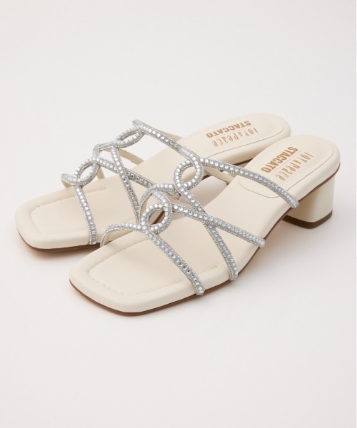 STACCATO(スタッカート)の「ナーディヤミュールサンダル(サンダル・レディース・ゴールド/シルバー・22.5cm/23cm/23.5cm/24cm)」の2枚目の写真