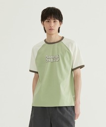 [SOOBIN着用] ON A TRIP GRAPHIC RINGER T-SHIRT