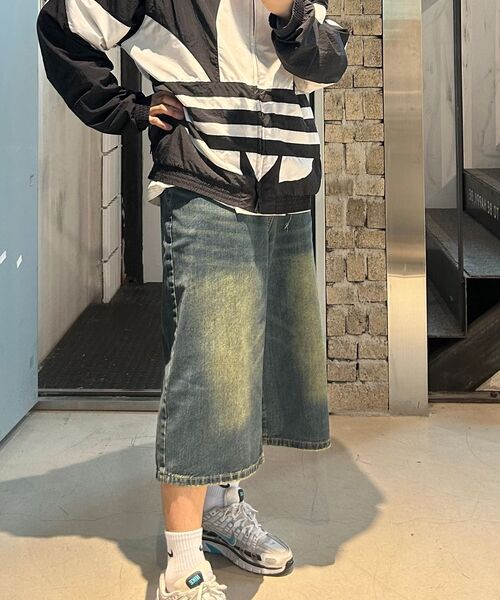 DWSE（ディーダブリューエスイー）の「ウォッシュドデニムバミューダパンツ（ブルー）（その他パンツ・メンズ・その他・SMALL/MEDIUM/LARGE/X-LARGE）」の12枚目の写真