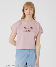 【ハローキティコラボ】ロゴグラフィックTシャツ