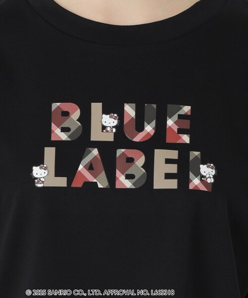 BLUE LABEL CRESTBRIDGE(ブルーレーベルクレストブリッジ)の「【ハローキティコラボ】ロゴグラフィックTシャツ(Tシャツ/カットソー・レディース・ブルー系その他2/ブラック/ピンク/ホワイト・38)」の19枚目の写真