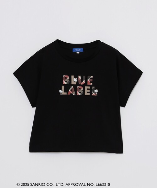 BLUE LABEL CRESTBRIDGE(ブルーレーベルクレストブリッジ)の「【ハローキティコラボ】ロゴグラフィックTシャツ(Tシャツ/カットソー・レディース・ブルー系その他2/ブラック/ピンク/ホワイト・38)」の20枚目の写真