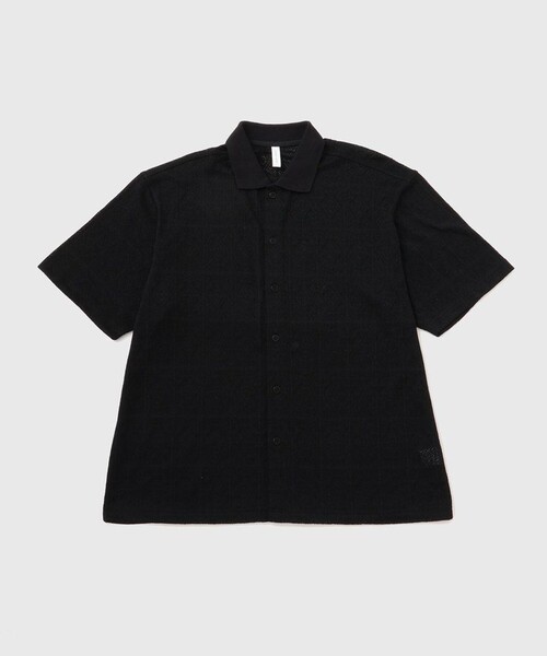 メッシュジャガードポロニットシャツ（ポロシャツ）｜ADAM ET ROPE