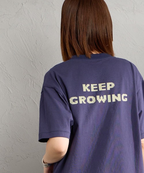 HANDTEX（ハンドテックス）の「[HANDTEX/ハンドテックス] 別注 アソート柄 スーベニアプリントTシャツ（Tシャツ/カットソー・レディース・ホワイト系/ブラック/ホワイト/オートミール/ネイビー/イエロー・F）」の20枚目の写真