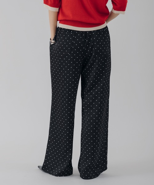 MUHET(ミュエータ)の「assorted easy pants / アソートイージーパンツ(その他パンツ・レディース・オフホワイト/ブラック/ブルー系その他/ブラック系その他・LARGE/MEDIUM/SMALL)」の7枚目の写真