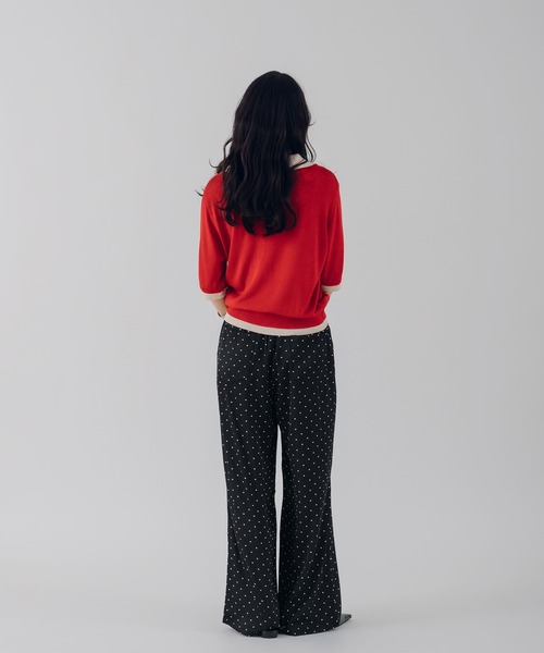 MUHET(ミュエータ)の「assorted easy pants / アソートイージーパンツ(その他パンツ・レディース・オフホワイト/ブラック/ブルー系その他/ブラック系その他・LARGE/MEDIUM/SMALL)」の10枚目の写真