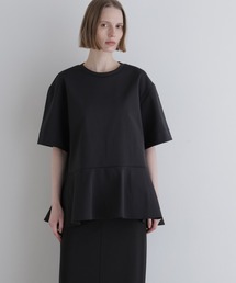 LE PHIL（ルフィル）の「◆テックスブリッドダンボールブラウス（Tシャツ/カットソー）」