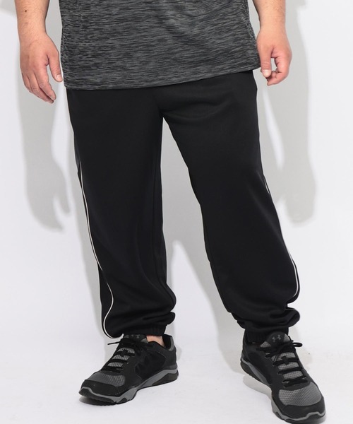B&T CLUB(ビーティークラブ)の「ジャージ パンツ メンズ 大きいサイズ ブリスター 裾リブ パンツ B&T CLUB (ビーアンドティークラブ)(その他パンツ・メンズ・ブラック/ネイビー・X4(8L~9L)/X3(6L~7L)/X2(4L~5L)/X1(3L~4L))」の3枚目の写真