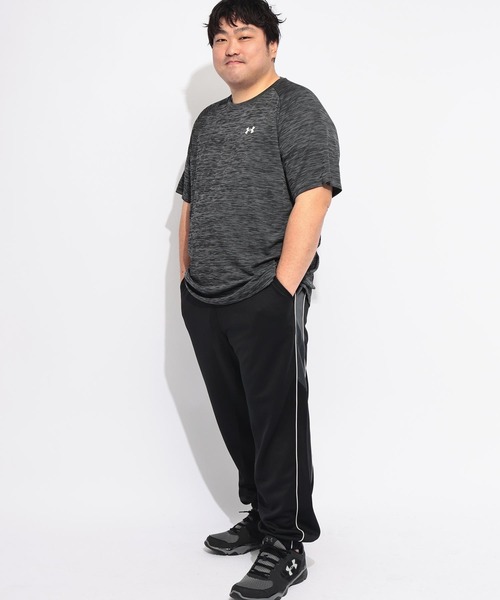 B&T CLUB(ビーティークラブ)の「ジャージ パンツ メンズ 大きいサイズ ブリスター 裾リブ パンツ B&T CLUB (ビーアンドティークラブ)(その他パンツ・メンズ・ブラック/ネイビー・X4(8L~9L)/X3(6L~7L)/X2(4L~5L)/X1(3L~4L))」の7枚目の写真
