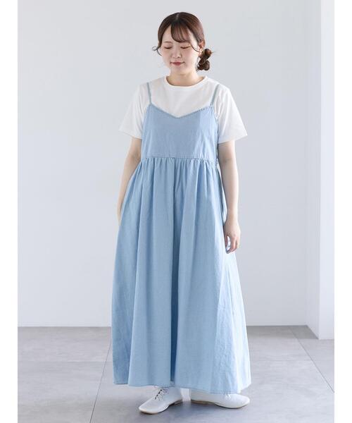 Samansa Mos2(サマンサ モスモス)の「【汗じみ防止】スムースTシャツ(Tシャツ/カットソー・レディース・ブラック/オフホワイト/ピンク・F)」の9枚目の写真