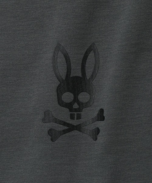 Psycho Bunny（サイコバニー）の「[WEB限定]RELACTIVE リラックスワイドＴシャツ（Tシャツ/カットソー・メンズ・ブラック/チャコールグレー・SMALL/MEDIUM/LARGE/X-LARGE）」の14枚目の写真