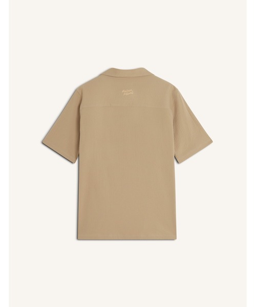 Maison Kitsune(メゾンキツネ)の「SEERSUCKER RESORT SHIRT(シャツ/ブラウス・メンズ・ベージュ/ネイビー・M/S/L)」の17枚目の写真