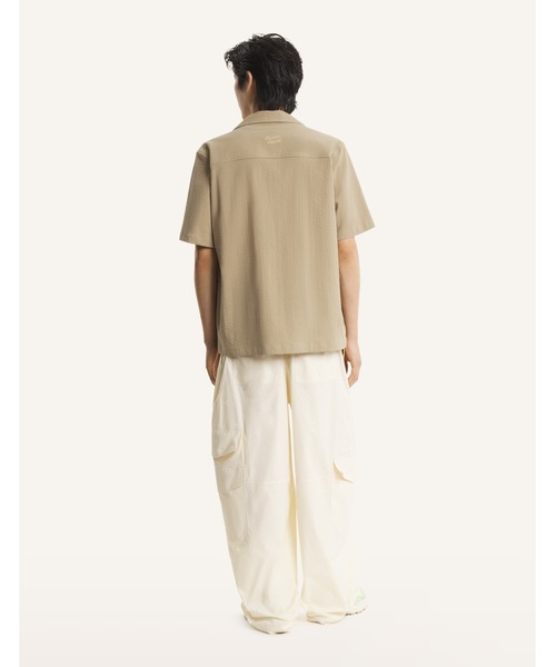 Maison Kitsune(メゾンキツネ)の「SEERSUCKER RESORT SHIRT(シャツ/ブラウス・メンズ・ベージュ/ネイビー・M/S/L)」の11枚目の写真