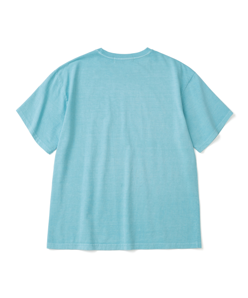 KNITTED(ニッティド)の「(ユニセックス) ピグメント パームツリー グラフィック Tシャツ AQUA(Tシャツ/カットソー・レディース・その他・MEDIUM/LARGE/X-LARGE)」の8枚目の写真