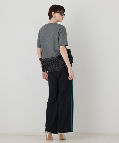 Diagram（ダイアグラム）の「フリルヘムカットトップ（Tシャツ/カットソー・レディース・グレー・36）」の5枚目の写真