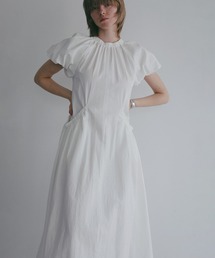 GATHER POCKET RIBBON ONE PIECE