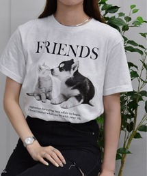 FRIENDS シートプリントTシャツ
