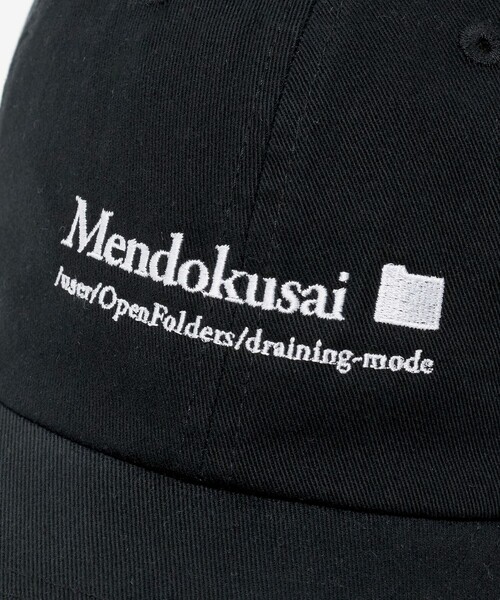 MONKEY TIME(モンキータイム)の「<Open Folders>MENDOKUSAI キャップ(キャップ・メンズ・ロイヤルブルー/ブラック・FREE)」の8枚目の写真