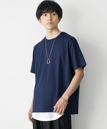 【MinoriTY】ストラクチャーオーバーサイズTシャツ メンズ 夏服 ユニセックス 半袖