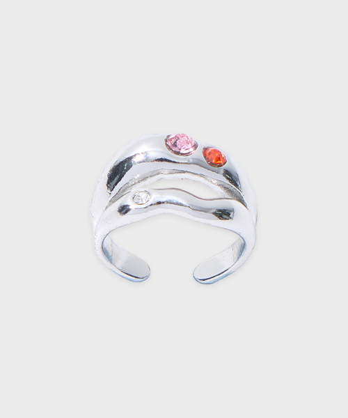 SINOON（シヌーン）の「Cubic Toe Ring (Pink)（リング・レディース・その他・FREE）」の4枚目の写真