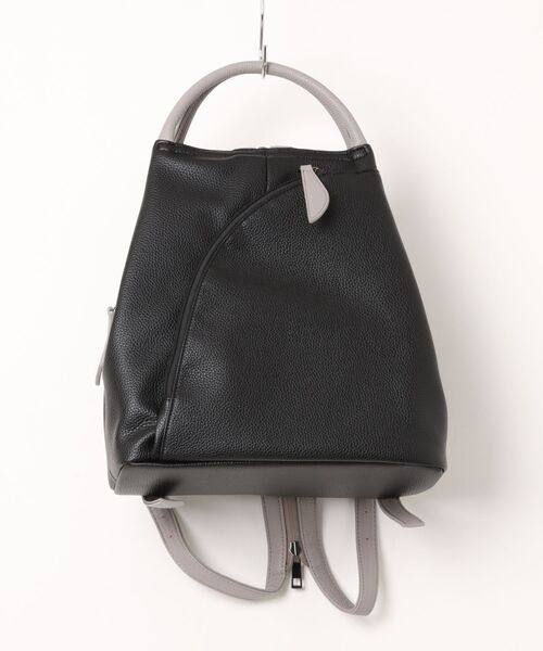 Qu'est-ce Que Le “Design”?(ケスクルデザイン)の「【Qu’est-ce Que Le “Design”?/ケスクルデザイン】 リュック(バックパック/リュック・レディース・ブルーグレー/ダークグレー/グレイッシュベージュ/ブラウン/ブラック・FREE)」の11枚目の写真