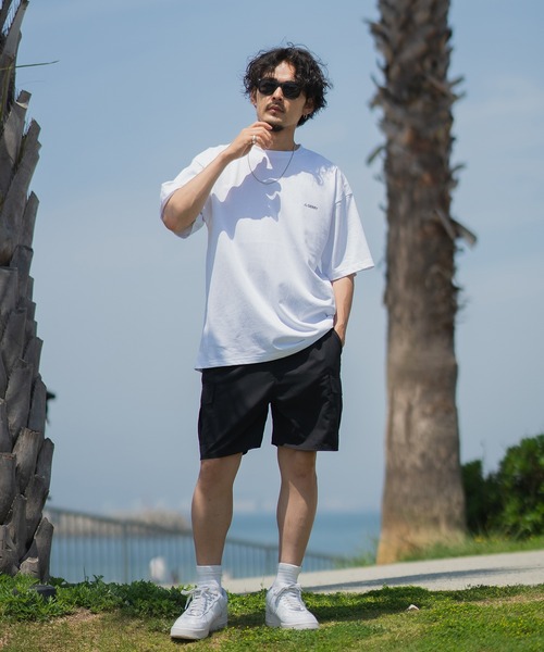 En serio TOKYO（エンソリオトーキョー）の「【GERRY】別注MTボックスロゴ半袖Tシャツ 42-9142G-BJ（Tシャツ/カットソー・メンズ・ダークブルー/ホワイト/オートミール/ブラック/カーキ・MEDIUM/X-LARGE/SMALL/LARGE）」の8枚目の写真