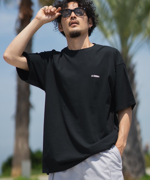 En serio TOKYO（エンソリオトーキョー）の「【GERRY】別注MTボックスロゴ半袖Tシャツ 42-9142G-BJ（Tシャツ/カットソー・メンズ・ダークブルー/ホワイト/オートミール/ブラック/カーキ・MEDIUM/X-LARGE/SMALL/LARGE）」の10枚目の写真