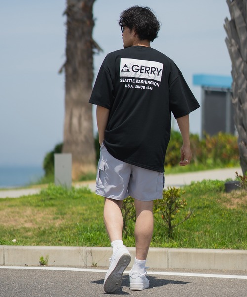 En serio TOKYO（エンソリオトーキョー）の「【GERRY】別注MTボックスロゴ半袖Tシャツ 42-9142G-BJ（Tシャツ/カットソー・メンズ・ダークブルー/ホワイト/オートミール/ブラック/カーキ・MEDIUM/X-LARGE/SMALL/LARGE）」の13枚目の写真