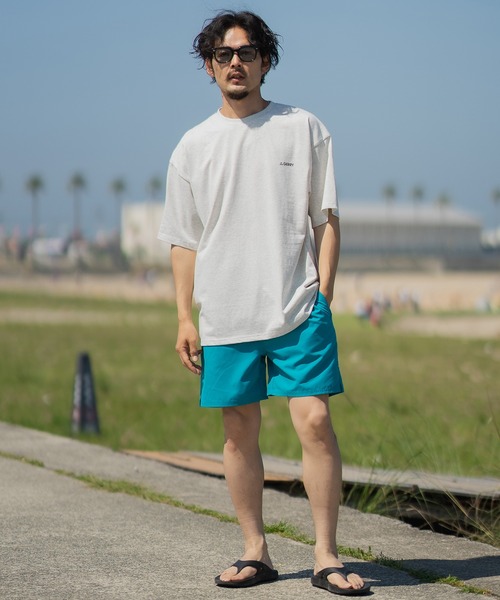 En serio TOKYO（エンソリオトーキョー）の「【GERRY】別注MTボックスロゴ半袖Tシャツ 42-9142G-BJ（Tシャツ/カットソー・メンズ・ダークブルー/ホワイト/オートミール/ブラック/カーキ・MEDIUM/X-LARGE/SMALL/LARGE）」の16枚目の写真