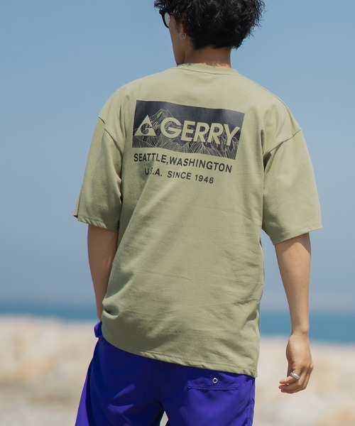 En serio TOKYO（エンソリオトーキョー）の「【GERRY】別注MTボックスロゴ半袖Tシャツ 42-9142G-BJ（Tシャツ/カットソー・メンズ・ダークブルー/ホワイト/オートミール/ブラック/カーキ・MEDIUM/X-LARGE/SMALL/LARGE）」の19枚目の写真
